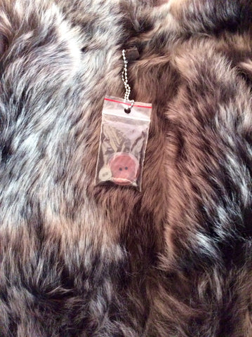 Emma Somerset Dark Brown Sheepskin Fur Lined Jacket Size 36 UK 12 - Whispers Dress Agency - Womens Coats & Jackets - 7
