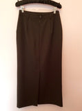 Brand New Betty Barclay Brown Long Pencil Skirt Size 12 - Whispers Dress Agency - Sold - 2