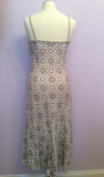 Per Una Spotted Print Linen Dress Size 10 Reg - Whispers Dress Agency - Womens Dresses - 3