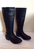 New In Box Marietta's Black & Silver Ankle Trim Boots Size 4/37 - Whispers Dress Agency - Womens Boots - 3