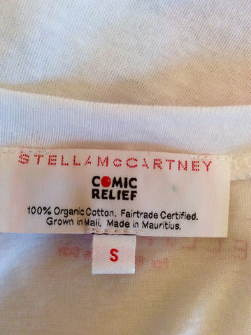 Stella McCartney For Comic Relief White Marilyn Monroe T Shirt Size S - Whispers Dress Agency - Sold - 4