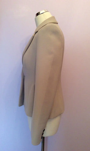 Hobbs Beige Suit Jacket Size 10 - Whispers Dress Agency - Sold - 2