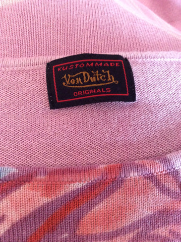 Von Dutch Print Silk, Cotton & Cashmere Print Jumper Size S - Whispers Dress Agency - Sold - 4