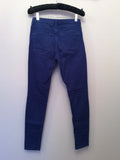 Whistles Blue Skinny Leg Jeans Size 24 - Whispers Dress Agency - Sold - 2
