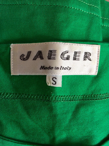 Vintage Jaeger Green Short Sleeve T Shirt Size S - Whispers Dress Agency - Womens Vintage - 2