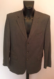 Hugo Boss Grey & Aqua Blue Pinstripe Suit Size 46/ 38W /32L - Whispers Dress Agency - Sold - 2