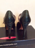 Moda In Pelle Pink, Black & Green Mary Jane Heels Size 6/39 - Whispers Dress Agency - Sold - 5