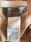 Max Mara Sportmax Blush Bow Trim Open Back Occasion Dress Size 12 - Whispers Dress Agency - Womens Dresses - 6