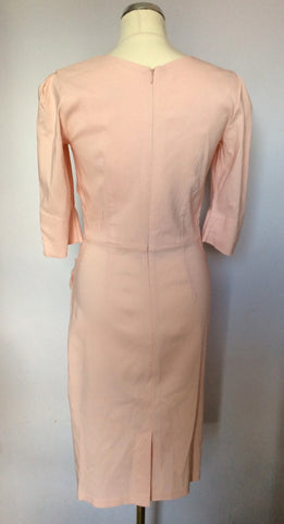 Diva Pale Pink Stretch Wiggle Dress Size M/L - Whispers Dress Agency - Womens Dresses - 2