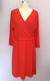 Brand New Landsend Red Wrap Dress Size XL - Whispers Dress Agency - Womens Dresses - 1