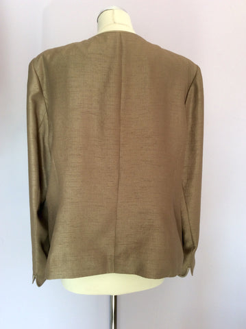Jacques Vert Mink / Bronze Jacket Size 20 - Whispers Dress Agency - Sold - 2