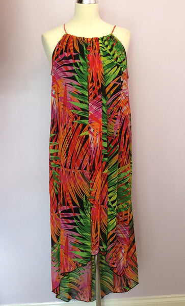 Cynthia Rowley Multi Coloured Floaty Print Dress Size 8 UK 12 - Whispers Dress Agency - Womens Dresses - 1