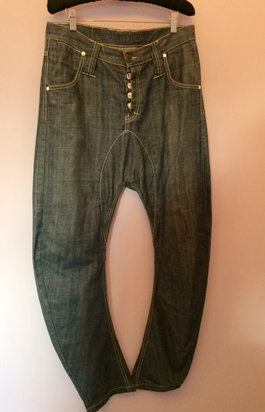 Humor Blue Santiago Drop Crotch Jeans Size 30W / 32L - Whispers Dress Agency - Mens Jeans - 1
