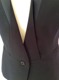 Reiss 1971 Black Satin Trim Waistcoat Size 8 - Whispers Dress Agency - Sold - 2