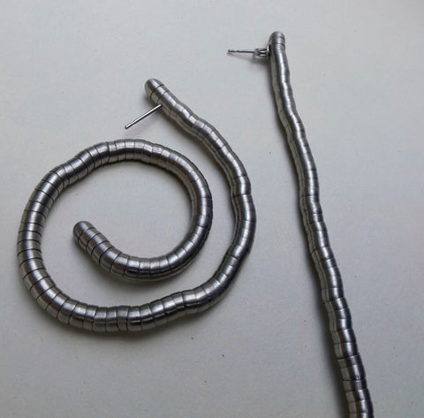 Briel Flexible Stainless Steel Necklace And Earring Set - Whispers Dress Agency - Sold - 3