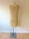 RELIGION NUDE BEADED & SEQUINNED SHIFT DRESS SIZE XS UK 8