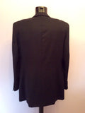 Yves Saint Laurent Black Wool Suit Jacket Size 42L - Whispers Dress Agency - Mens Suits & Tailoring - 3