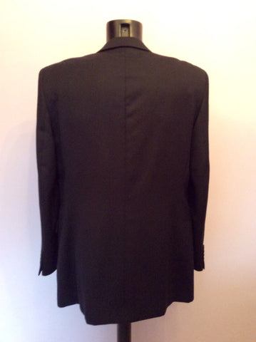 Yves Saint Laurent Black Wool Suit Jacket Size 42L - Whispers Dress Agency - Mens Suits & Tailoring - 3