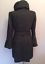 Zara Black & Grey Weave Belted Coat Size XL - Whispers Dress Agency - Sold - 4
