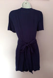 French Connection Dark Blue Shorts Playsuit Size 10 - Whispers Dress Agency - Sold - 2