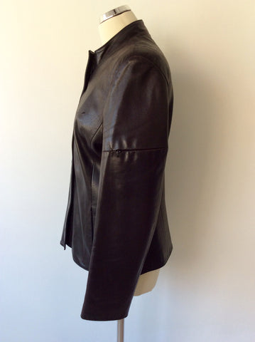 LAKELAND BLACK SOFT LEATHER ZIP UP JACKET SIZE 14 - Whispers Dress Agency - Womens Coats & Jackets - 2