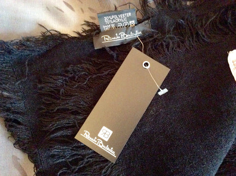 Brand New Renato Balestra Pink, Grey & Black Print Wrap - Whispers Dress Agency - Womens Scarves & Wraps - 4