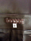 Coast Matt Satin Black Flippy Skirt Size 12 - Whispers Dress Agency - Womens Skirts - 3