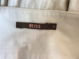 Reiss Beige Cotton Full Knee Length Skirt Size 10 - Whispers Dress Agency - Womens Skirts - 3