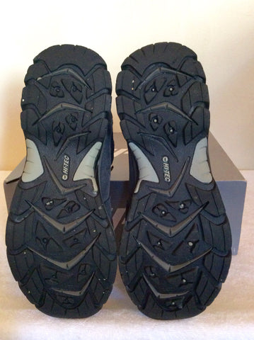 Hi Tec Navy,Grey & Charcoal Waterproof Walking Boots Size 7/40 - Whispers Dress Agency - Sold - 5