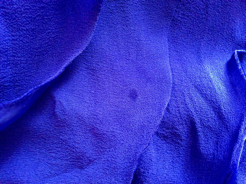 Karen Millen Purpley Blue Silk Ruffle Skirt Strapless Dress Size 16 - Whispers Dress Agency - Womens Dresses - 5
