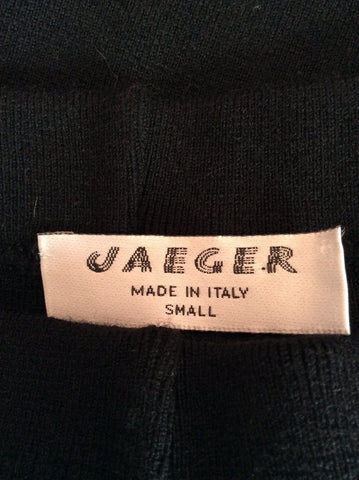 Vintage Jaeger Black Wool Blend Fine Knit Leggings Size S - Whispers Dress Agency - Womens Vintage - 2
