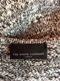 The White Company Black/Grey Marl Wool Jumper Size L - Whispers Dress Agency - Sold - 3