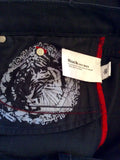 Rock & Republic Black & Red Kassandra Boot Leg Jeans Size 29 - Whispers Dress Agency - Womens Jeans - 5