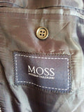 Moss Dark Grey Suit Size 42L/36W/32L - Whispers Dress Agency - Mens Suits & Tailoring - 4