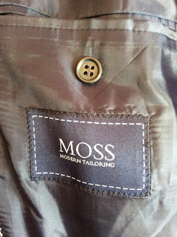 Moss Dark Grey Suit Size 42L/36W/32L - Whispers Dress Agency - Mens Suits & Tailoring - 4