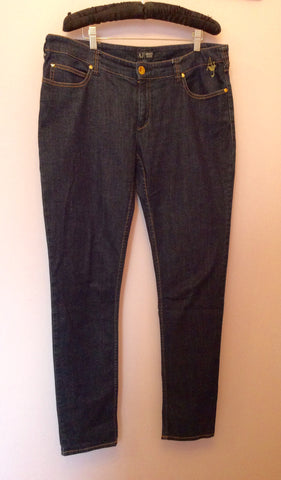 Armani Indigo Blue Series 010 Jeans Size 33, 36W/34L - Whispers Dress Agency - Sold - 1