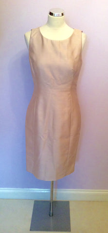 Brand New Hobbs Pearl Pink 'Palace' Pencil Dress Size 10 - Whispers Dress Agency - Sold - 1