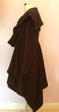 Kelly Ewing Black Quirky Coat Size 10 - Whispers Dress Agency - Sold - 2