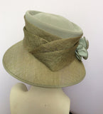 Jacques Vert Fern Green 3 Piece Skirt Suit Size 10 Formal Hat & Bag - Whispers Dress Agency - Womens Special Occasion - 10