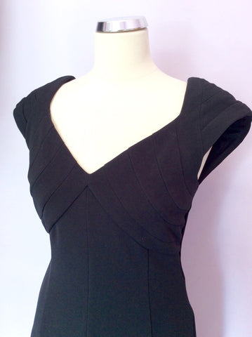 ZARA BLACK WIGGLE PENCIL DRESS SIZE M - Whispers Dress Agency - Sold - 2