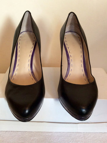 Nine West Black & Grey Snakeskin Heels Size 6/39 - Whispers Dress Agency - Womens Heels - 2