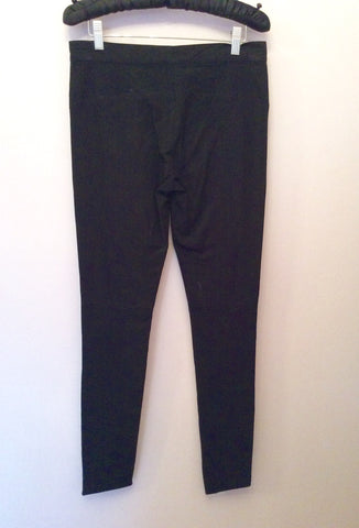 Joseph Black Skinny Leg Trousers Size  UK 8 - Whispers Dress Agency - Sold - 3