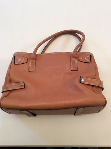 Luella Tan Leather Gisele Tote Bag - Whispers Dress Agency - Handbags - 7