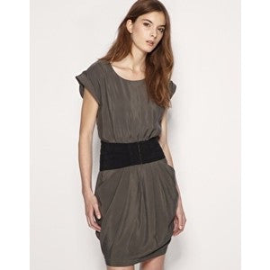 Reiss Brown 'Julie' Dress Size 4 - Whispers Dress Agency - Womens Dresses - 1