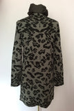 BETTY BARCLAY GREY & BLACK PRINT LONG JACKET SIZE 10/12 - Whispers Dress Agency - Womens Coats & Jackets - 3