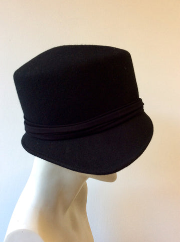 BITTE KAI RAND BLACK WOOL HAT - Whispers Dress Agency - Womens Formal Hats & Fascinators - 2