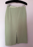 Jacques Vert Fern Green 3 Piece Skirt Suit Size 10 Formal Hat & Bag - Whispers Dress Agency - Womens Special Occasion - 4