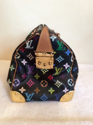 Louis Vuitton Black Multi Colour Speedy 30 Bag - Whispers Dress Agency - Sold - 3