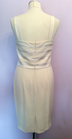 Simon Ellis Occasions Ivory Pencil Dress Size 14 - Whispers Dress Agency - Womens Dresses - 4