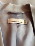 COUNTRY CASUALS LIGHT BLUE SILK JACKET SIZE 18 - Whispers Dress Agency - Sold - 4